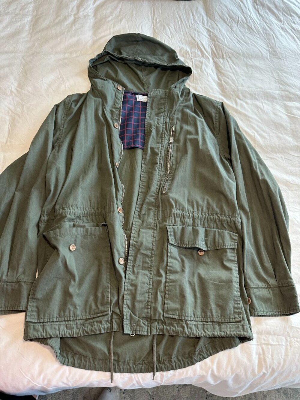Jacket with hood